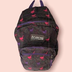 Y2k vintage TransSport Jans Sport backpack tote bag 90s sports athletic school